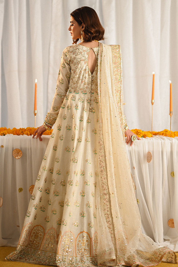 Ansab Jahangir | Marigold and Gota Formals | ASHAL by Ansab Jahangir - Designer Dress - Type: Ladies Clothes - Available at Libayah - 100% Original