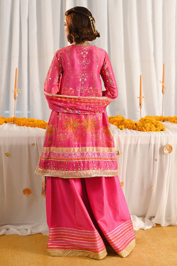 Ansab Jahangir | Marigold and Gota Formals | LAMAISHA by Ansab Jahangir - Designer Dress - Type: Ladies Clothes - Available at Libayah - 100% Original