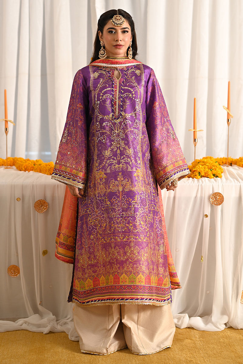 Ansab Jahangir | Marigold and Gota Formals | WANIA by Ansab Jahangir - Designer Dress - Type: Ladies Clothes - Available at Libayah - 100% Original
