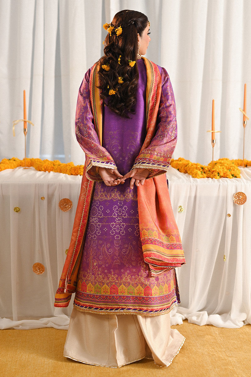 Ansab Jahangir | Marigold and Gota Formals | WANIA by Ansab Jahangir - Designer Dress - Type: Ladies Clothes - Available at Libayah - 100% Original