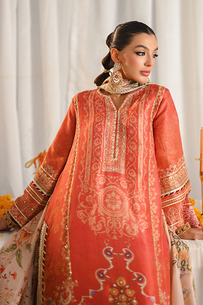 Ansab Jahangir | Marigold and Gota Formals | MINSA by Ansab Jahangir - Designer Dress - Type: Ladies Clothes - Available at Libayah - 100% Original