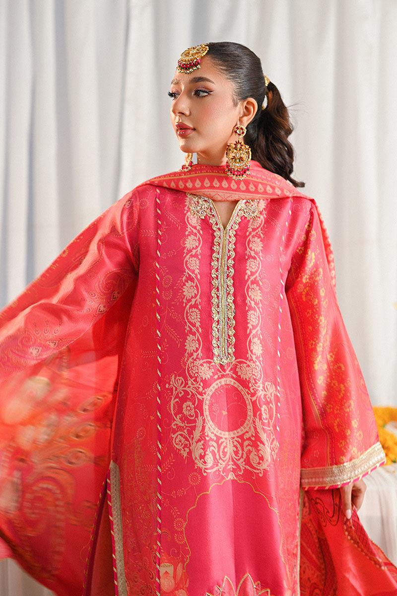 Ansab Jahangir | Marigold and Gota Formals | MEERAB by Ansab Jahangir - Designer Dress - Type: Ladies Clothes - Available at Libayah - 100% Original