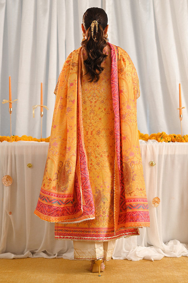 Ansab Jahangir | Marigold and Gota Formals | PARISHAY by Ansab Jahangir - Designer Dress - Type: Ladies Clothes - Available at Libayah - 100% Original