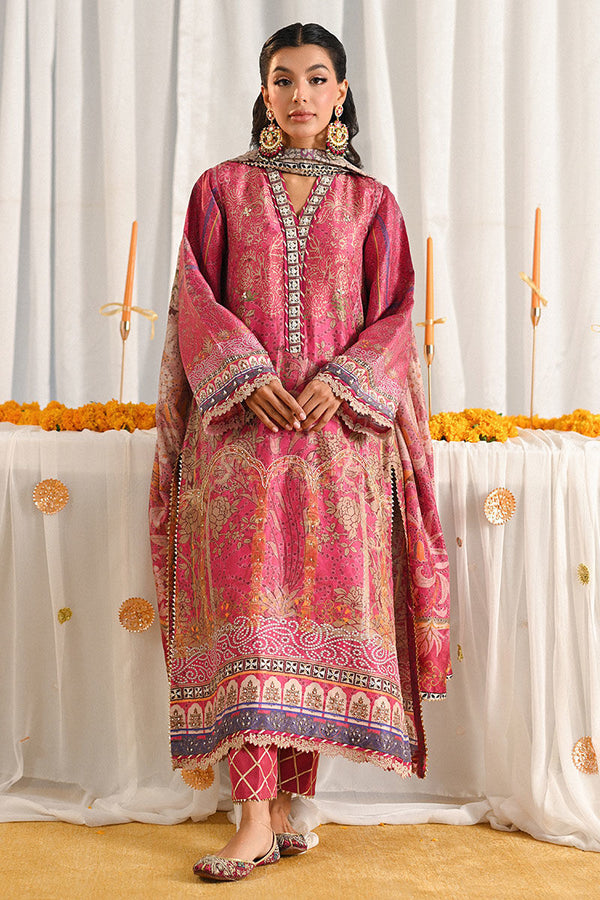 Ansab Jahangir | Marigold and Gota Formals | HANEEN by Ansab Jahangir - Designer Dress - Type: Ladies Clothes - Available at Libayah - 100% Original