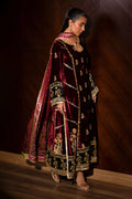 Ansab Jahangir | Bow Velvet Edit | MARILYN by Ansab Jahangir - Designer Dress - Type: Ladies Clothes - Available at Libayah - 100% Original