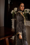 Ansab Jahangir | Bow Velvet Edit | ADELE by Ansab Jahangir - Designer Dress - Type: Ladies Clothes - Available at Libayah - 100% Original