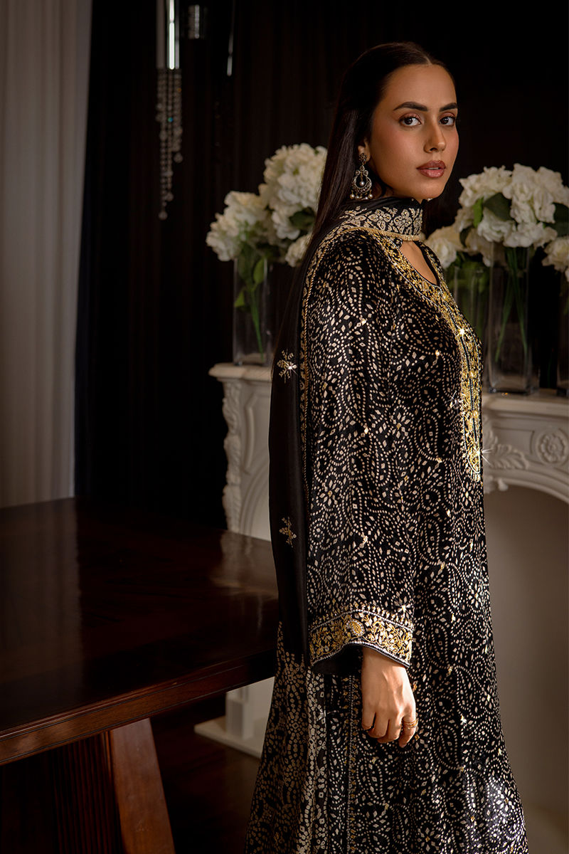 Ansab Jahangir | Bow Velvet Edit | ADELE by Ansab Jahangir - Designer Dress - Type: Ladies Clothes - Available at Libayah - 100% Original