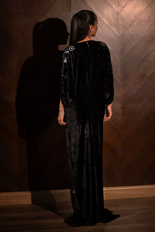 Ansab Jahangir | Bow Velvet Edit | ASHLEY by Ansab Jahangir - Designer Dress - Type: Ladies Clothes - Available at Libayah - 100% Original