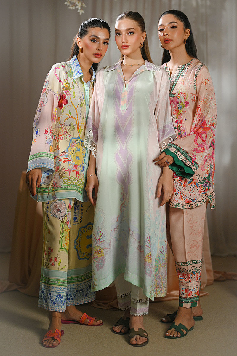 Ansab Jahangir | Cest Parti Luxe Pret 25 | Poesie by Ansab Jahangir - Designer Dress - Type: Ladies Clothes - Available at Libayah - 100% Original