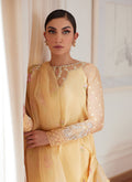 Farah Talib Aziz | Luna Eid Collection 24 | CYRILLA PALE YELLOW by Farah Talib Aziz - Designer Dress - Type: Ladies Clothes - Available at Libayah - 100% Original