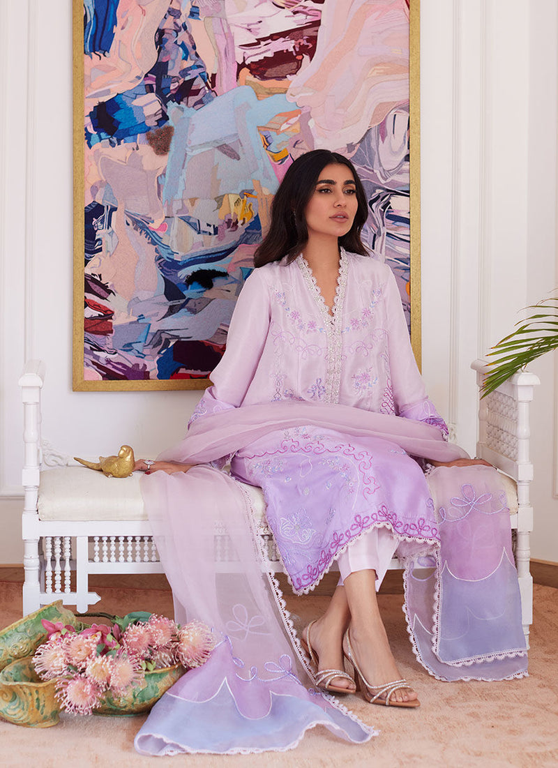 Farah Talib Aziz | Luna Eid Collection 24 | LAVINIA OMBRE by Farah Talib Aziz - Designer Dress - Type: Ladies Clothes - Available at Libayah - 100% Original