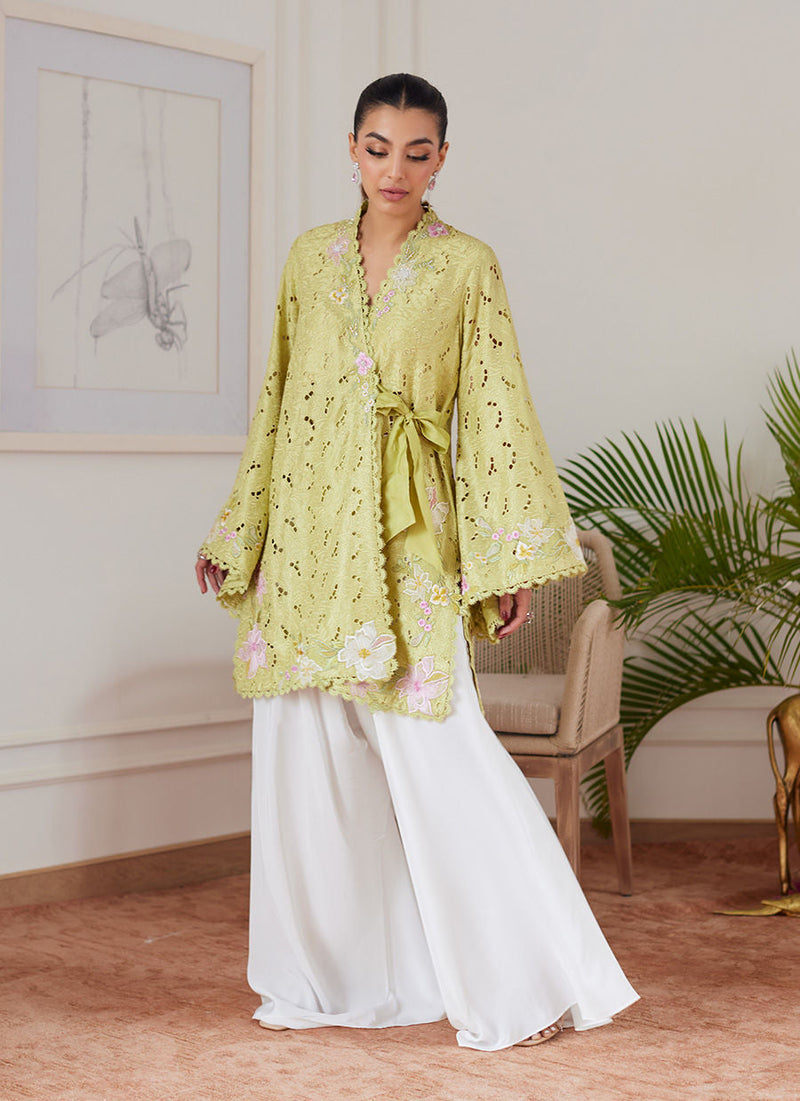 Farah Talib Aziz | Luna Eid Collection 24 | ABIGAIL KIWI by Farah Talib Aziz - Designer Dress - Type: Ladies Clothes - Available at Libayah - 100% Original