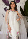 Farah Talib Aziz | Luna Eid Collection 24 | GENEVIVE PEARL WHITE by Farah Talib Aziz - Designer Dress - Type: Ladies Clothes - Available at Libayah - 100% Original