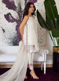 Farah Talib Aziz | Luna Eid Collection 24 | GENEVIVE PEARL WHITE by Farah Talib Aziz - Designer Dress - Type: Ladies Clothes - Available at Libayah - 100% Original