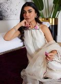 Farah Talib Aziz | Luna Eid Collection 24 | GENEVIVE PEARL WHITE by Farah Talib Aziz - Designer Dress - Type: Ladies Clothes - Available at Libayah - 100% Original