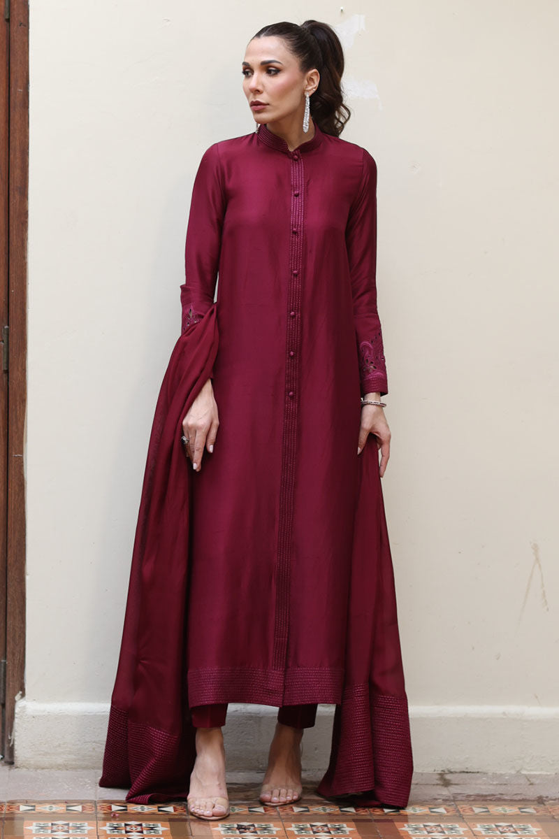 Ansab Jahangir | Eid Luxe Pret 25 | Penelope by Ansab Jahangir - Designer Dress - Type: Ladies Clothes - Available at Libayah - 100% Original
