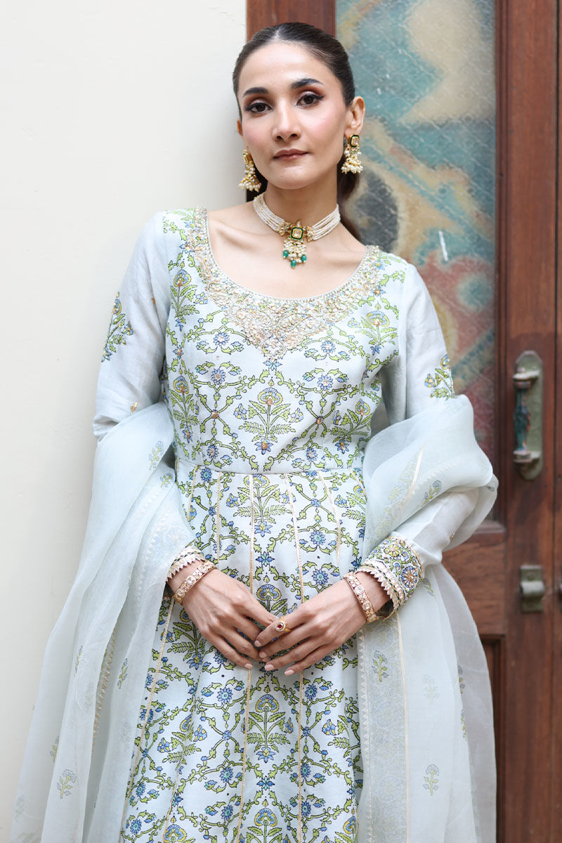 Ansab Jahangir | Eid Luxe Pret 25 | Chiara by Ansab Jahangir - Designer Dress - Type: Ladies Clothes - Available at Libayah - 100% Original