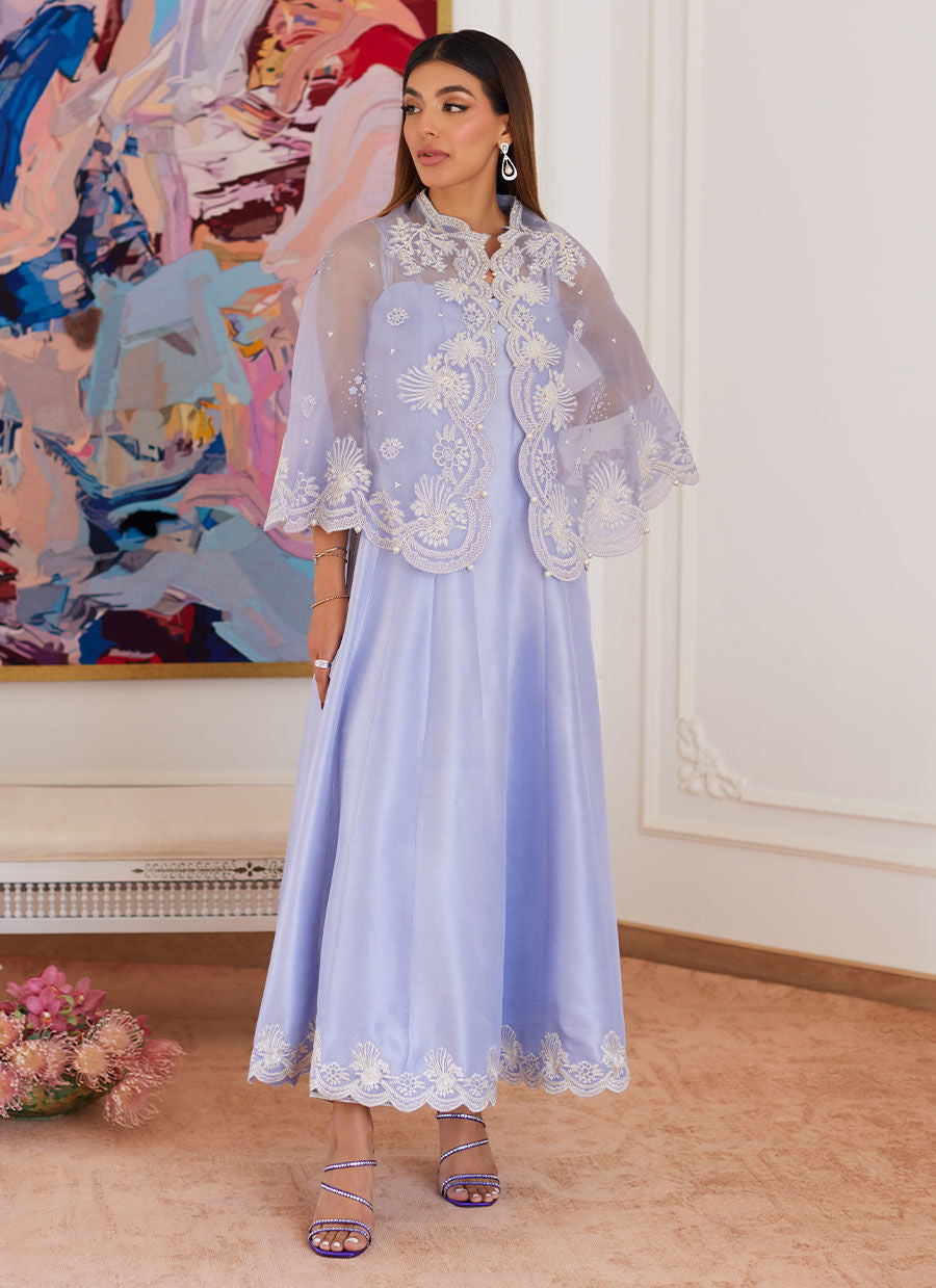 Farah Talib Aziz | Luna Eid Collection 24 | FLEUR LAVENDER by Farah Talib Aziz - Designer Dress - Type: Ladies Clothes - Available at Libayah - 100% Original