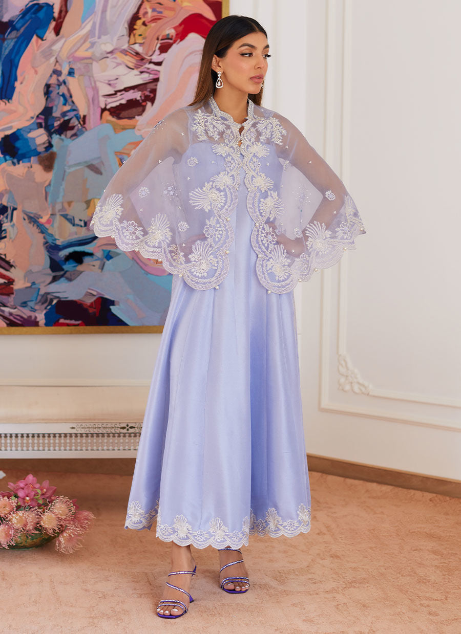 Farah Talib Aziz | Luna Eid Collection 24 | FLEUR LAVENDER by Farah Talib Aziz - Designer Dress - Type: Ladies Clothes - Available at Libayah - 100% Original