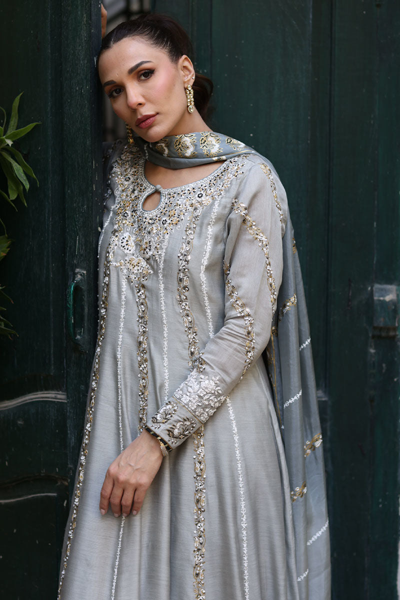 Ansab Jahangir | Eid Luxe Pret 25 | Rosa by Ansab Jahangir - Designer Dress - Type: Ladies Clothes - Available at Libayah - 100% Original