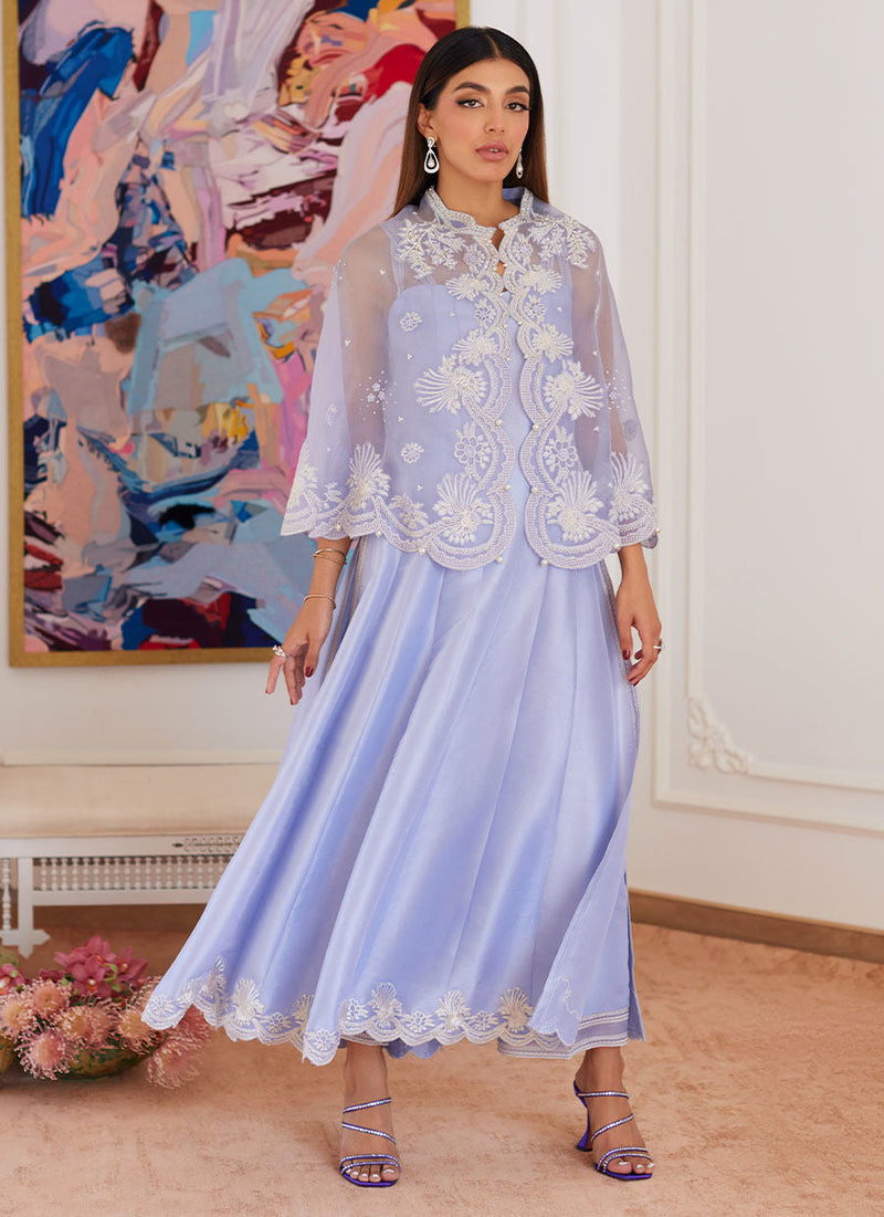 Farah Talib Aziz | Luna Eid Collection 24 | FLEUR LAVENDER by Farah Talib Aziz - Designer Dress - Type: Ladies Clothes - Available at Libayah - 100% Original
