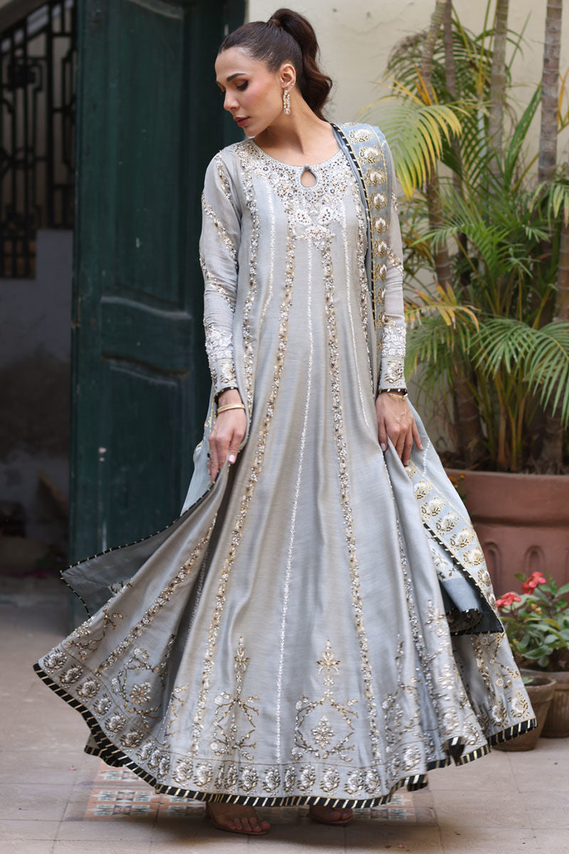 Ansab Jahangir | Eid Luxe Pret 25 | Rosa by Ansab Jahangir - Designer Dress - Type: Ladies Clothes - Available at Libayah - 100% Original