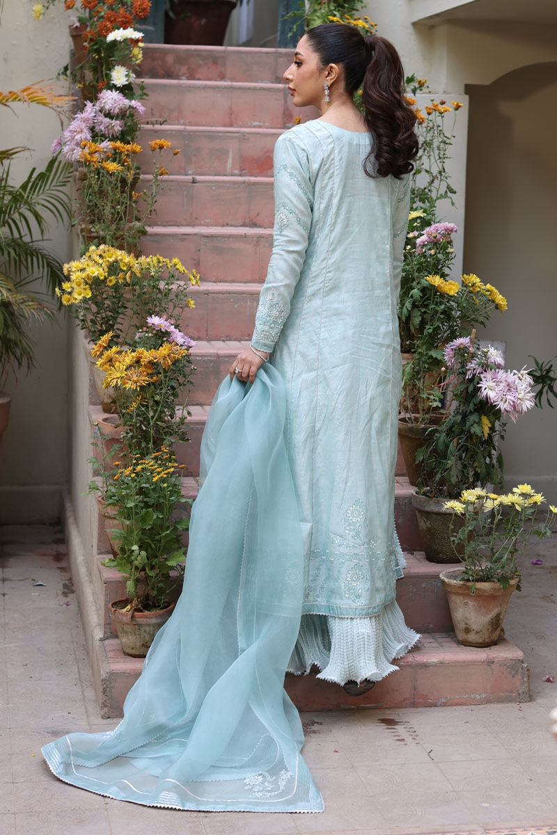 Ansab Jahangir | Eid Luxe Pret 25 | Azurina by Ansab Jahangir - Designer Dress - Type: Ladies Clothes - Available at Libayah - 100% Original