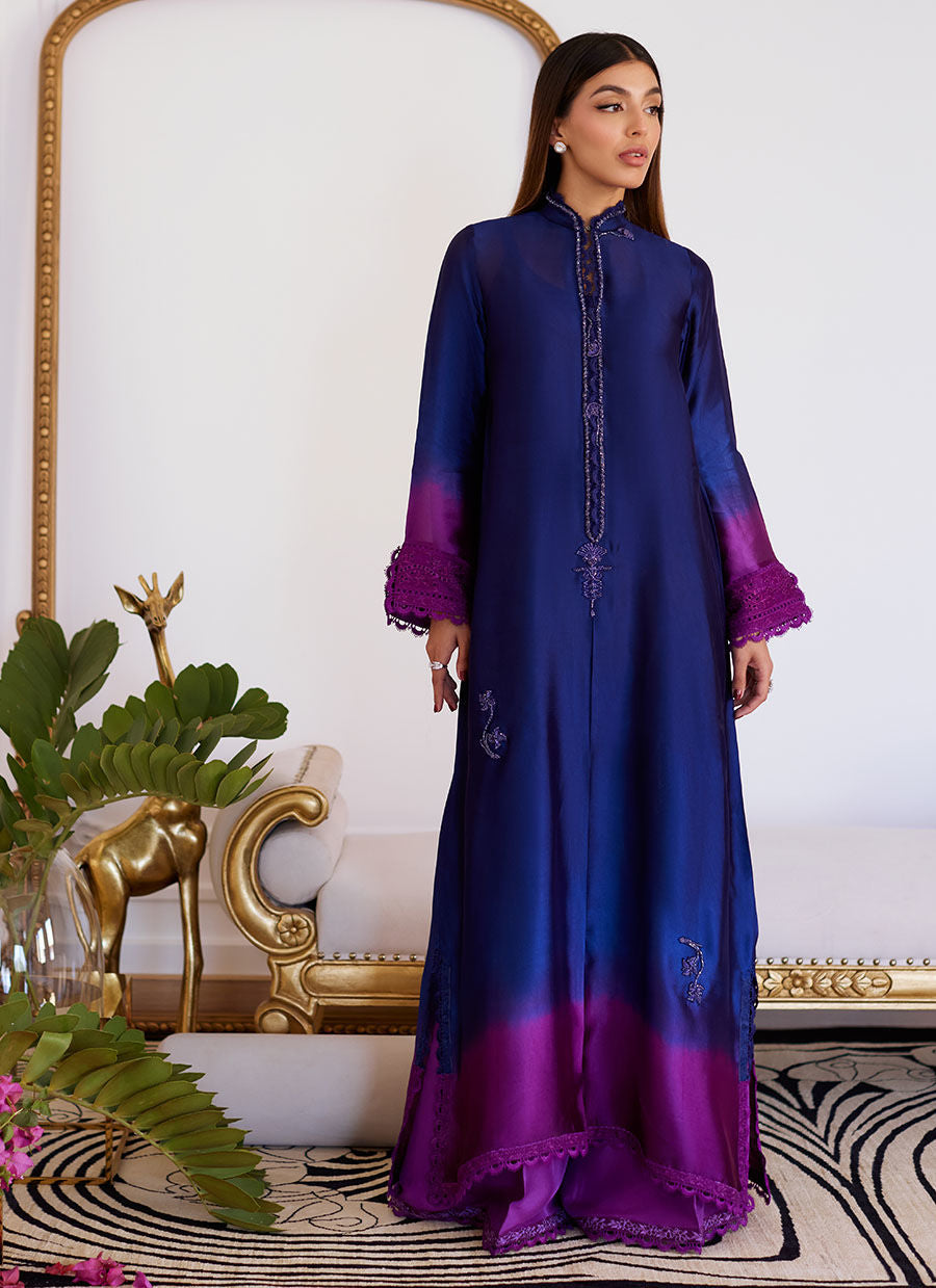 Farah Talib Aziz | Luna Eid Collection 24 | MORGANA OMBRE by Farah Talib Aziz - Designer Dress - Type: Ladies Clothes - Available at Libayah - 100% Original