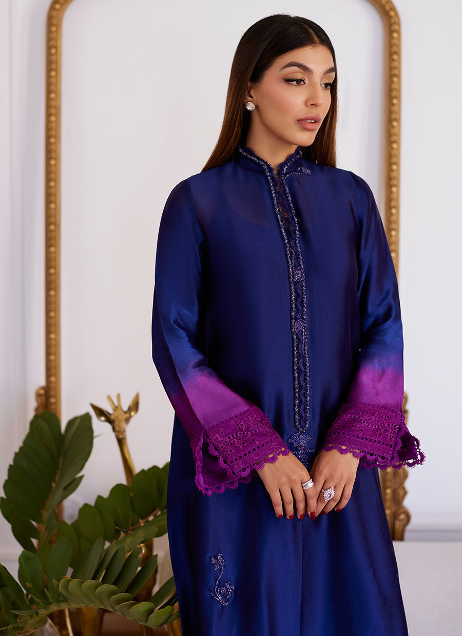 Farah Talib Aziz | Luna Eid Collection 24 | MORGANA OMBRE by Farah Talib Aziz - Designer Dress - Type: Ladies Clothes - Available at Libayah - 100% Original