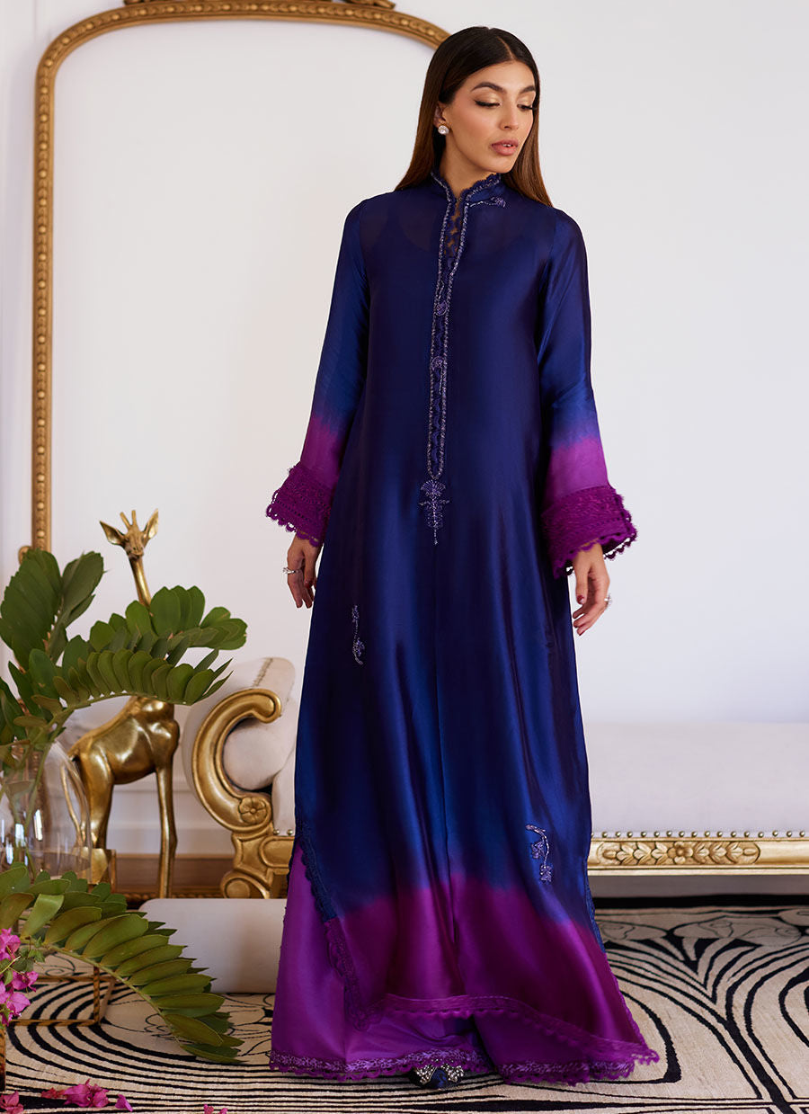 Farah Talib Aziz | Luna Eid Collection 24 | MORGANA OMBRE by Farah Talib Aziz - Designer Dress - Type: Ladies Clothes - Available at Libayah - 100% Original