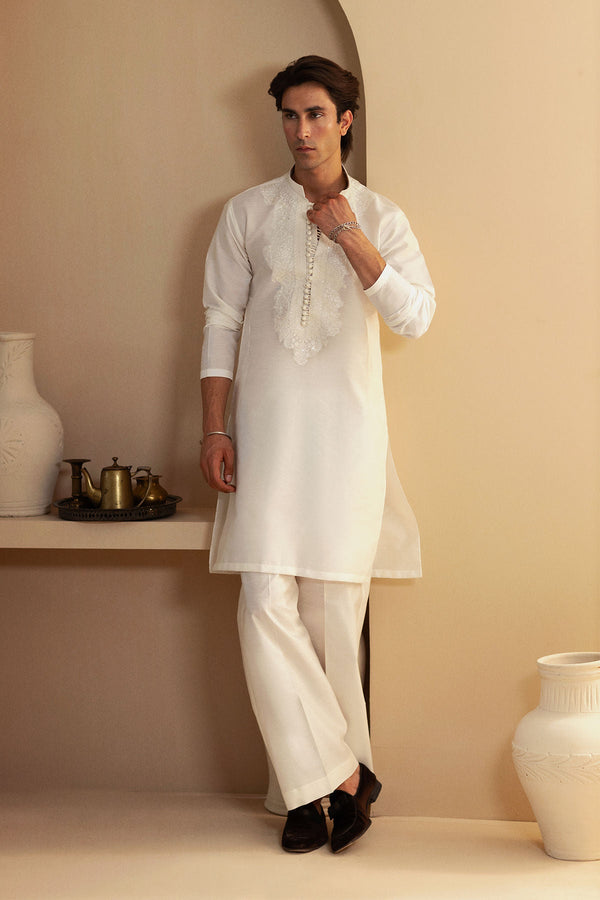 Annus Abrar | Eid Elemental Festive | Behrang by Annus Abrar - Designer Dress - Type: MensWear - Available at Libayah - 100% Original