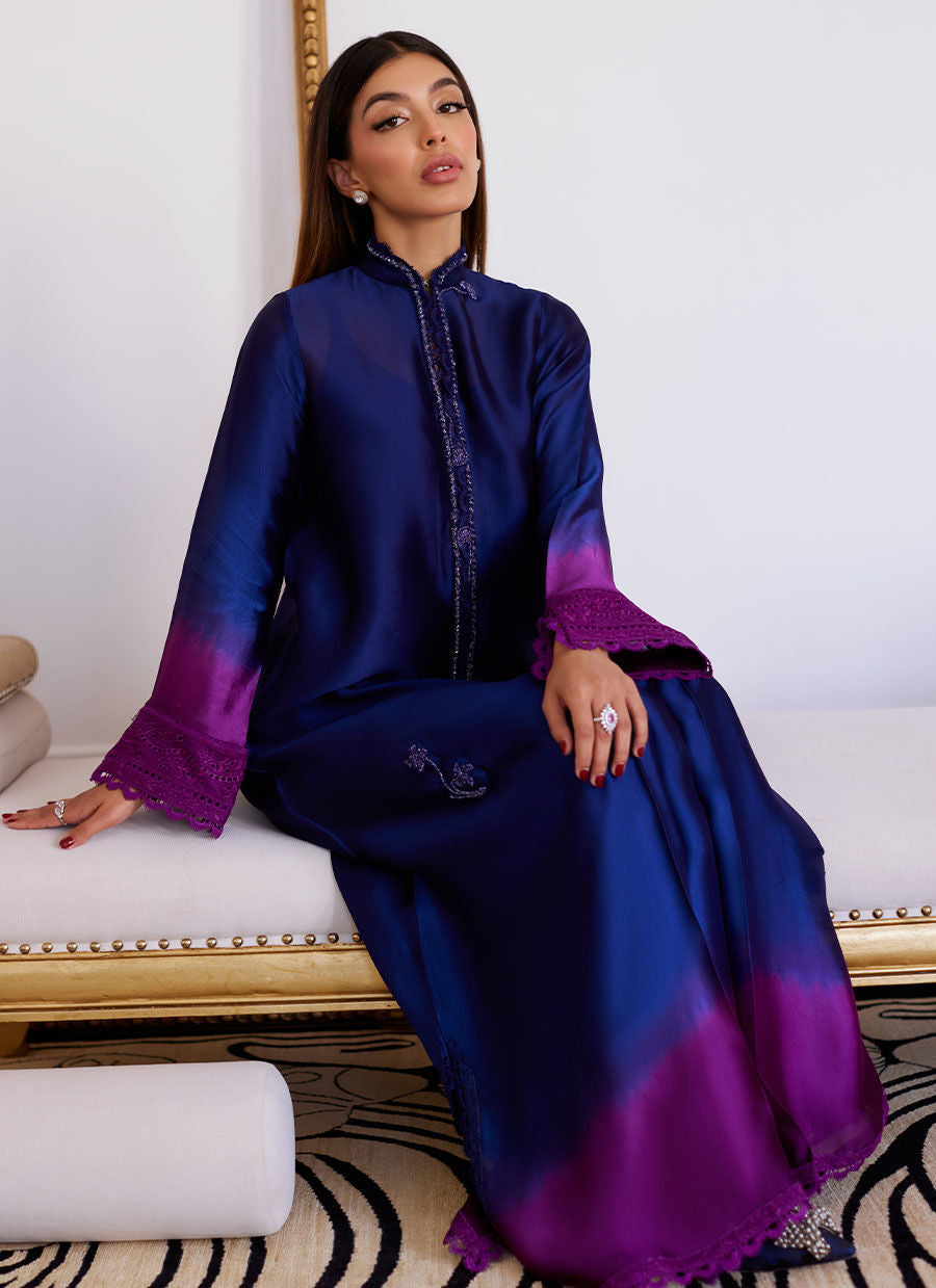 Farah Talib Aziz | Luna Eid Collection 24 | MORGANA OMBRE by Farah Talib Aziz - Designer Dress - Type: Ladies Clothes - Available at Libayah - 100% Original