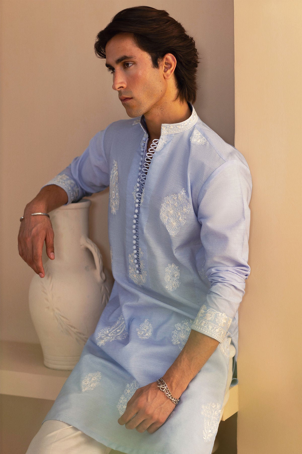Annus Abrar | Eid Elemental Festive | Ramin by Annus Abrar - Designer Dress - Type: MensWear - Available at Libayah - 100% Original