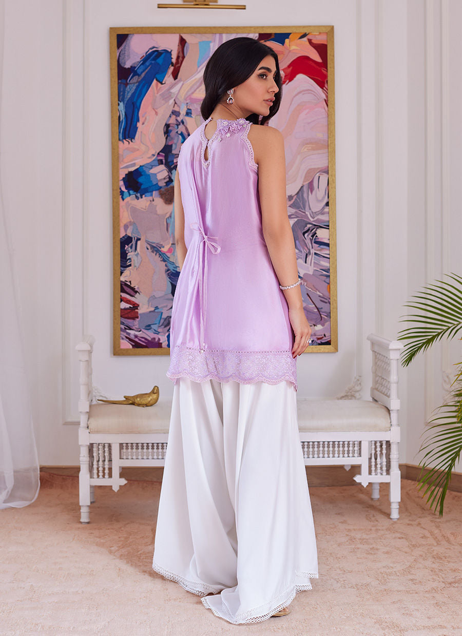 Farah Talib Aziz | Luna Eid Collection 24 | SUZETTE LAVENDER by Farah Talib Aziz - Designer Dress - Type: Ladies Clothes - Available at Libayah - 100% Original