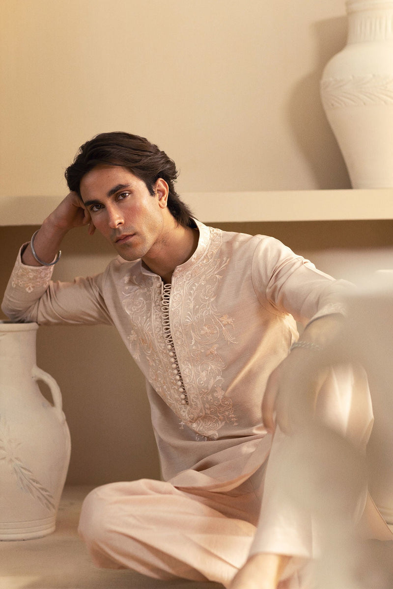 Annus Abrar | Eid Elemental Festive | Mahboud by Annus Abrar - Designer Dress - Type: MensWear - Available at Libayah - 100% Original