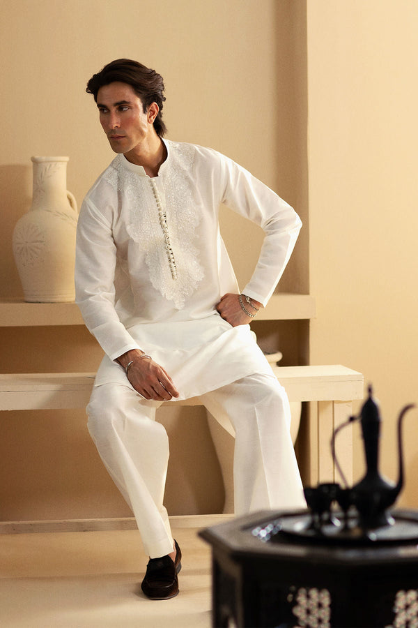 Annus Abrar | Eid Elemental Festive | Behrang by Annus Abrar - Designer Dress - Type: MensWear - Available at Libayah - 100% Original