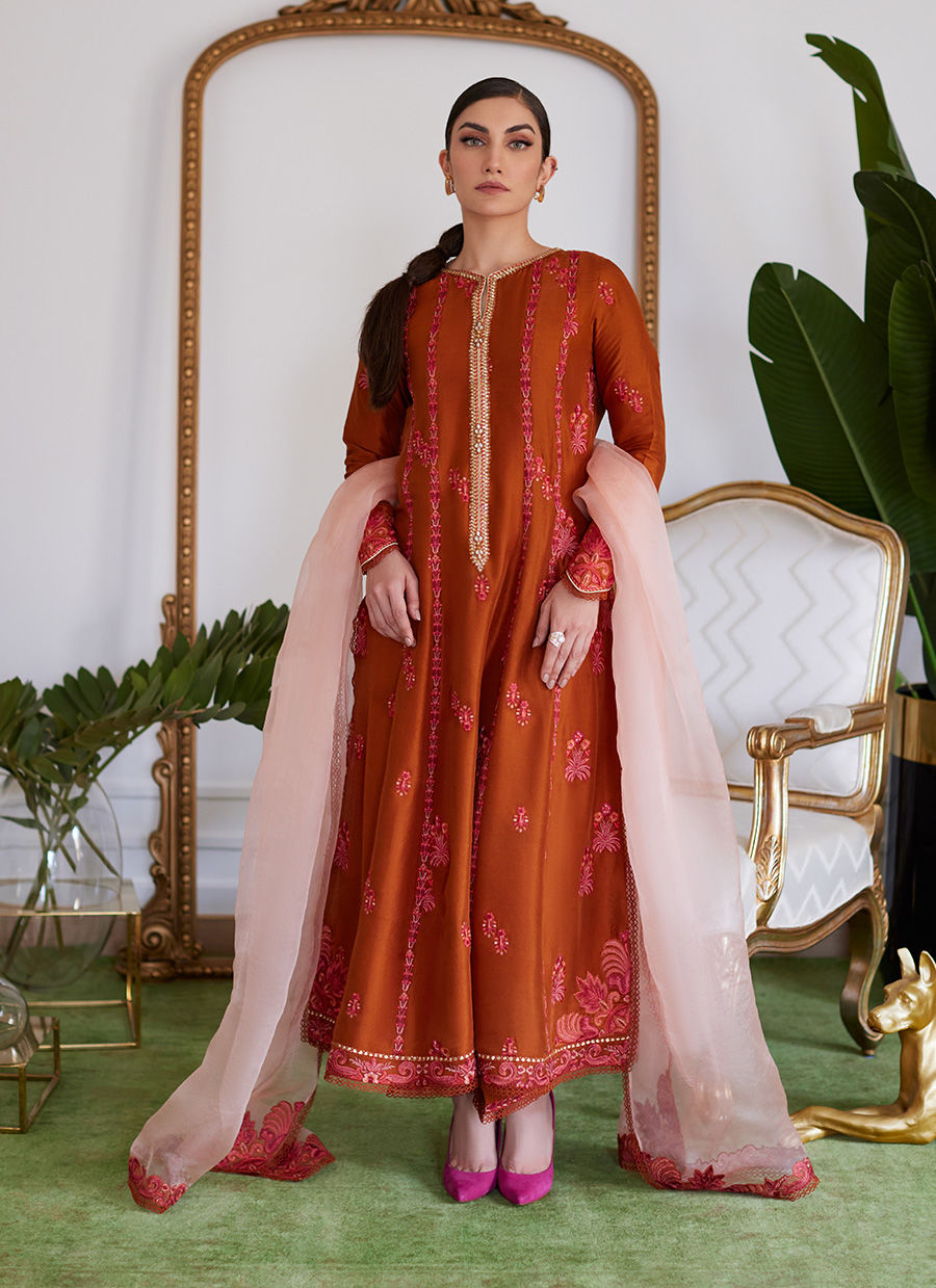 Farah Talib Aziz | Luna Eid Collection 24 | SENEERA by Farah Talib Aziz - Designer Dress - Type: Ladies Clothes - Available at Libayah - 100% Original