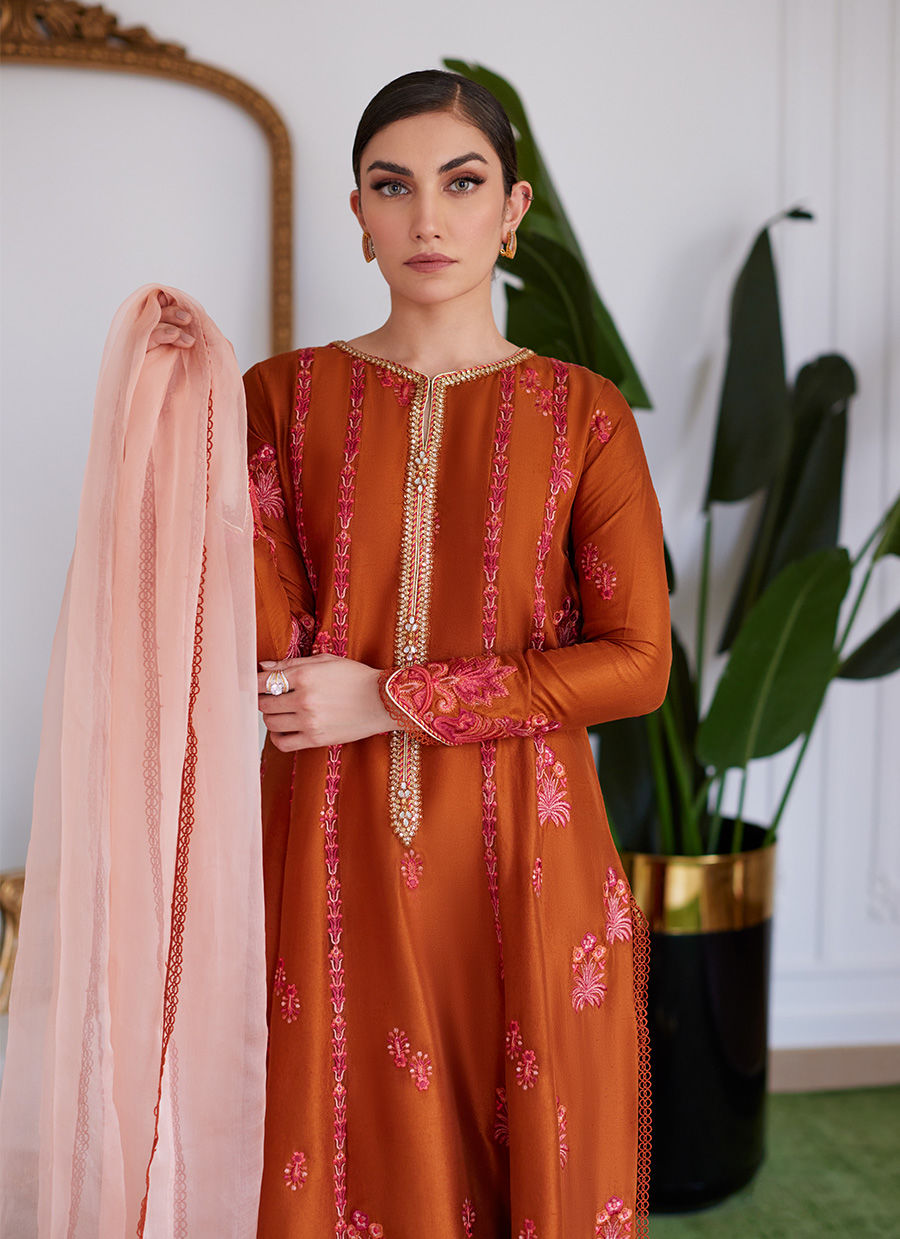Farah Talib Aziz | Luna Eid Collection 24 | SENEERA by Farah Talib Aziz - Designer Dress - Type: Ladies Clothes - Available at Libayah - 100% Original