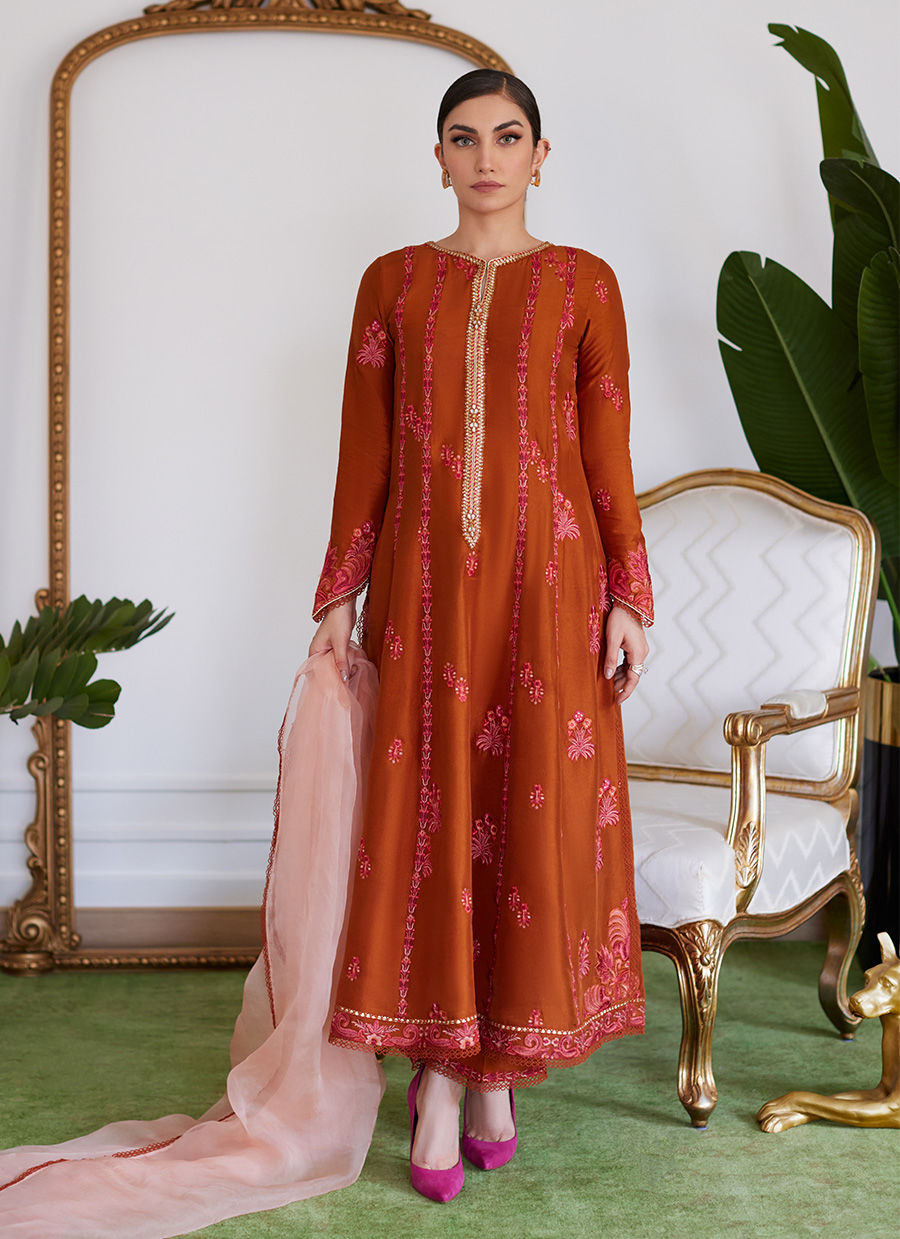 Farah Talib Aziz | Luna Eid Collection 24 | SENEERA by Farah Talib Aziz - Designer Dress - Type: Ladies Clothes - Available at Libayah - 100% Original