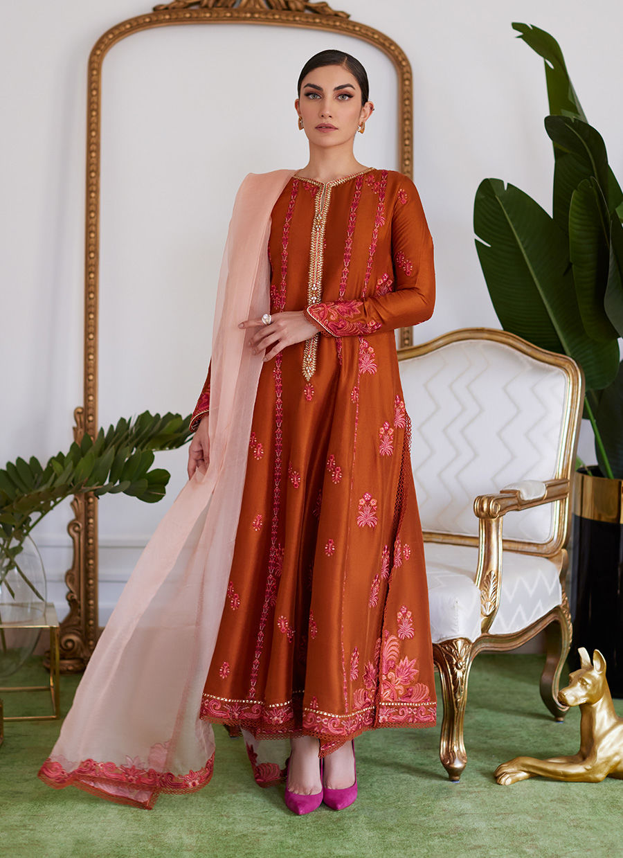 Farah Talib Aziz | Luna Eid Collection 24 | SENEERA by Farah Talib Aziz - Designer Dress - Type: Ladies Clothes - Available at Libayah - 100% Original
