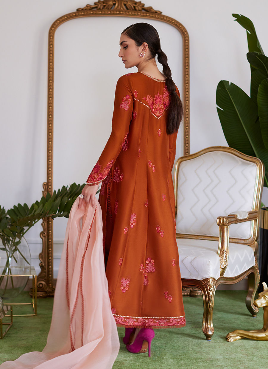 Farah Talib Aziz | Luna Eid Collection 24 | SENEERA by Farah Talib Aziz - Designer Dress - Type: Ladies Clothes - Available at Libayah - 100% Original