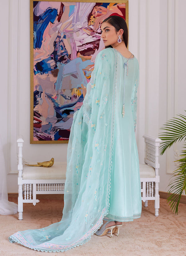 Farah Talib Aziz | Luna Eid Collection 24 | AURELLA MINT by Farah Talib Aziz - Designer Dress - Type: Ladies Clothes - Available at Libayah - 100% Original