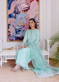 Farah Talib Aziz | Luna Eid Collection 24 | AURELLA MINT by Farah Talib Aziz - Designer Dress - Type: Ladies Clothes - Available at Libayah - 100% Original