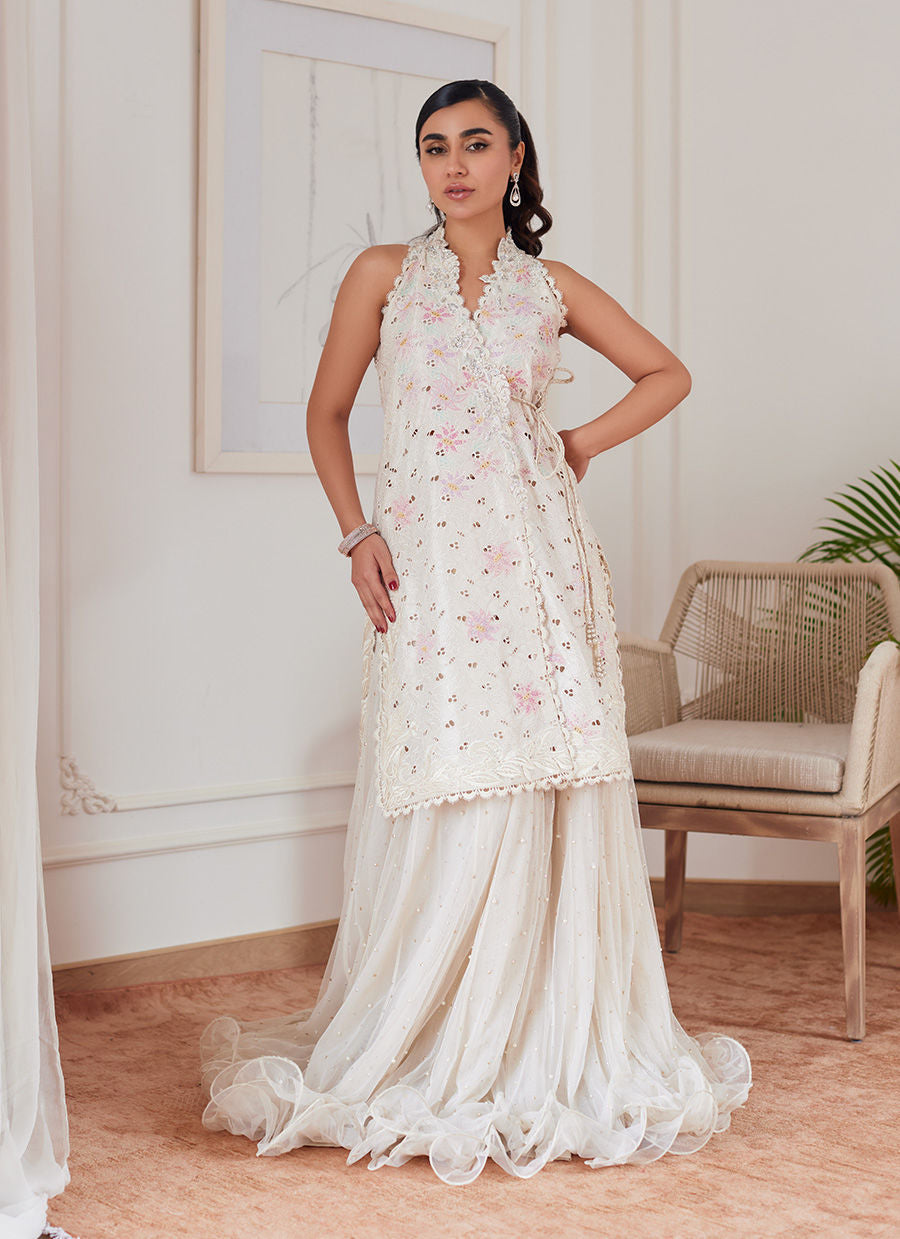 Farah Talib Aziz | Luna Eid Collection 24 | OLIVIA PEARL by Farah Talib Aziz - Designer Dress - Type: Ladies Clothes - Available at Libayah - 100% Original