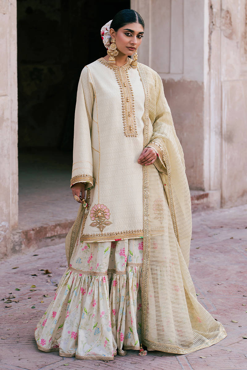 MNR | Guftagu Eid e Bahar | Nazm by MNR - Designer Dress  - Type : Ladies Clothes - Available at Libayah - 100% Original 