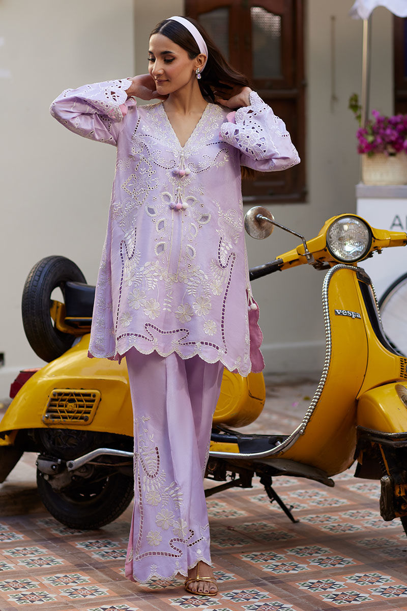 Ansab Jahangir | Eid Luxe Pret 25 | Lucia by Ansab Jahangir - Designer Dress - Type: Ladies Clothes - Available at Libayah - 100% Original