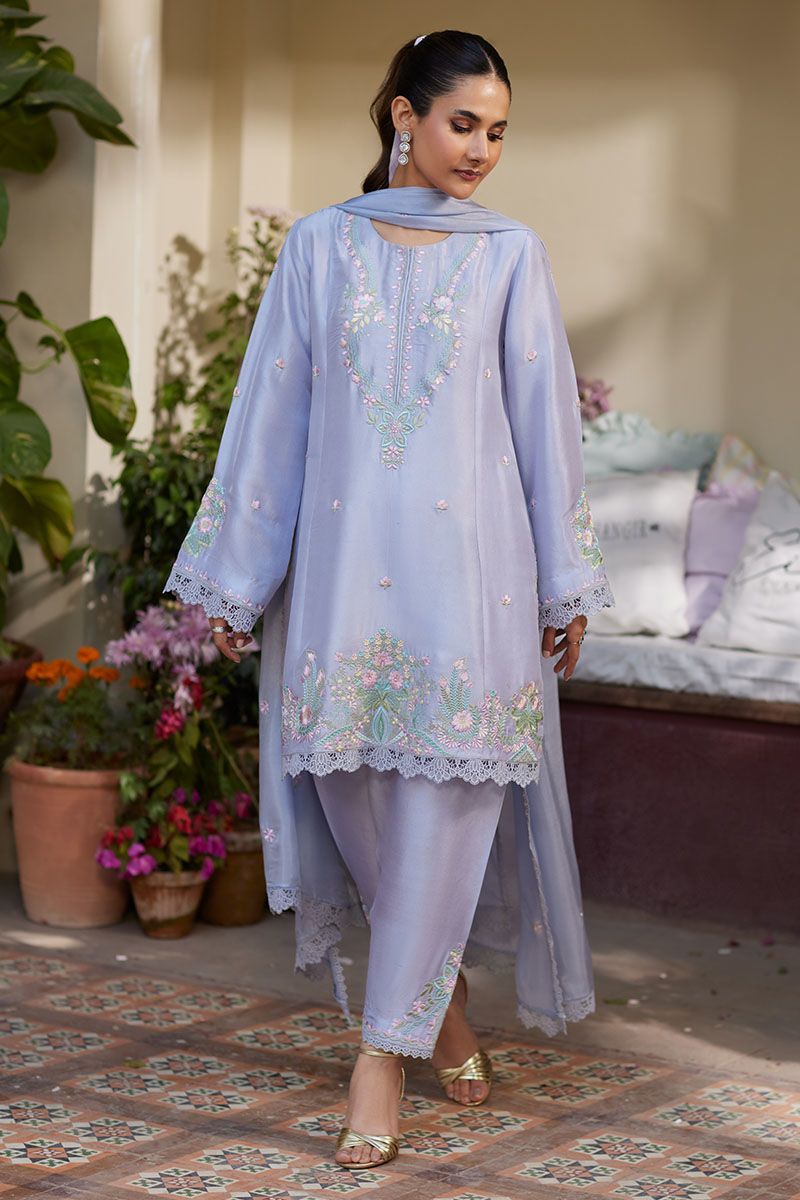 Ansab Jahangir | Eid Luxe Pret 25 | Emilia by Ansab Jahangir - Designer Dress - Type: Ladies Clothes - Available at Libayah - 100% Original