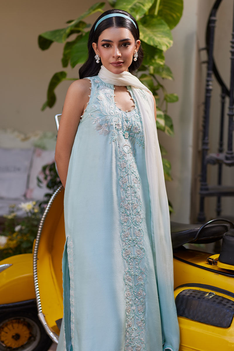 Ansab Jahangir | Eid Luxe Pret 25 | Rihanna by Ansab Jahangir - Designer Dress - Type: Ladies Clothes - Available at Libayah - 100% Original