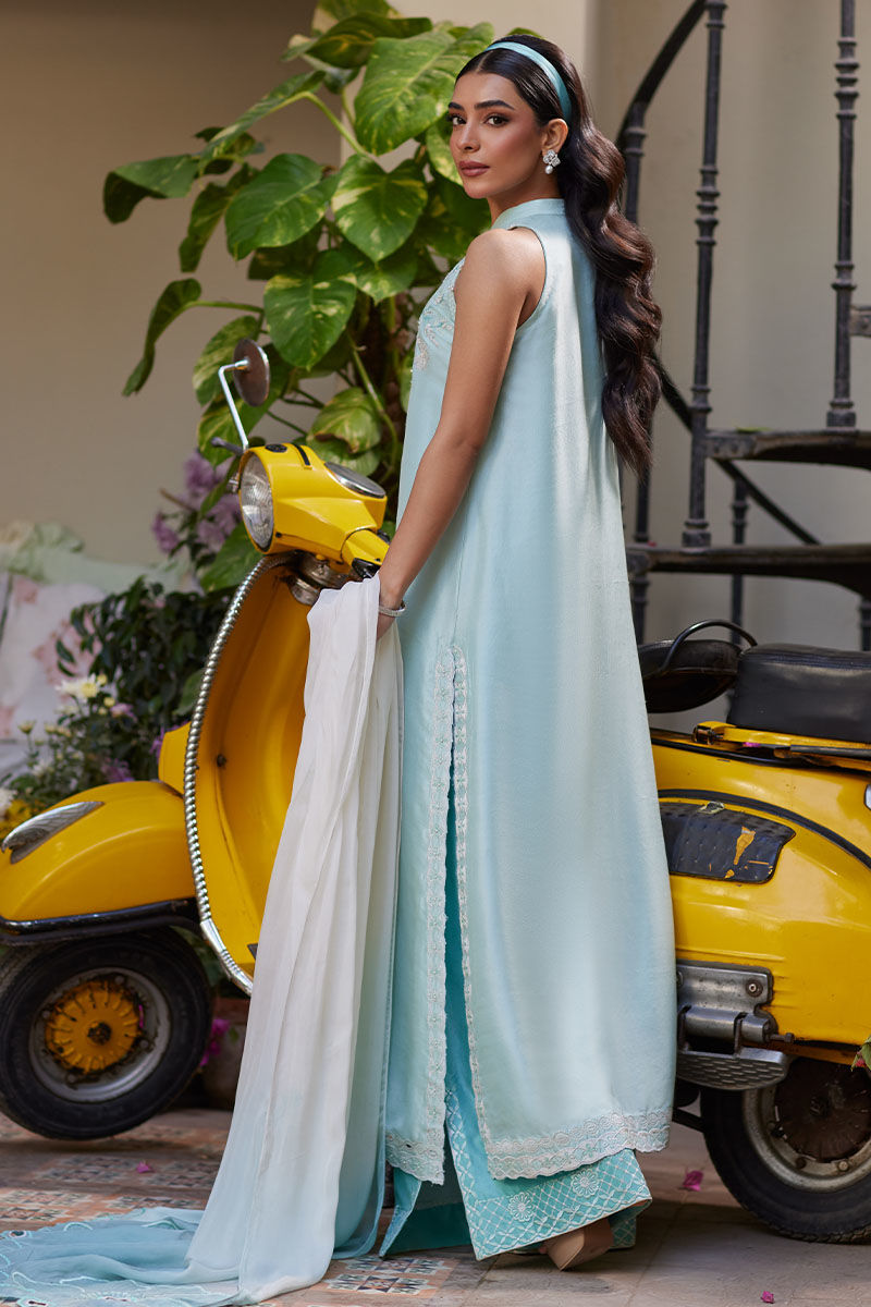 Ansab Jahangir | Eid Luxe Pret 25 | Rihanna by Ansab Jahangir - Designer Dress - Type: Ladies Clothes - Available at Libayah - 100% Original