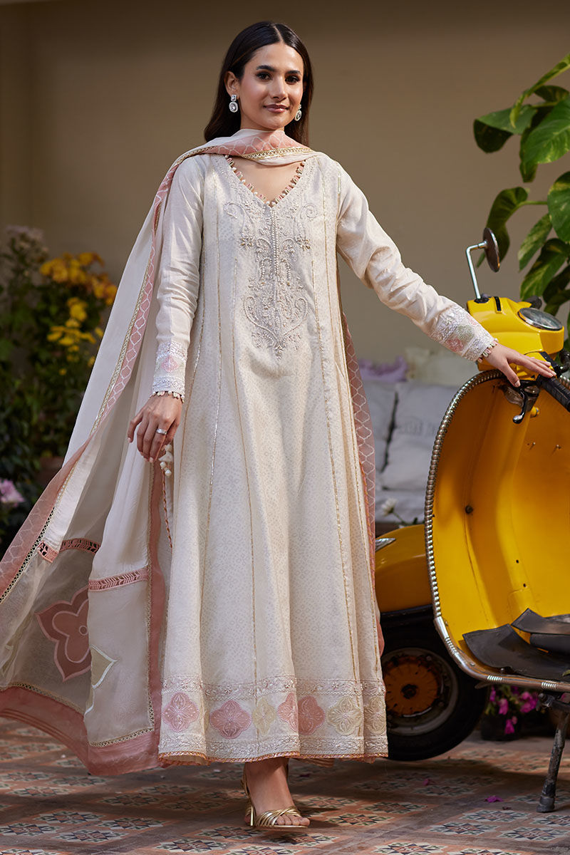 Ansab Jahangir | Eid Luxe Pret 25 | Alessia by Ansab Jahangir - Designer Dress - Type: Ladies Clothes - Available at Libayah - 100% Original